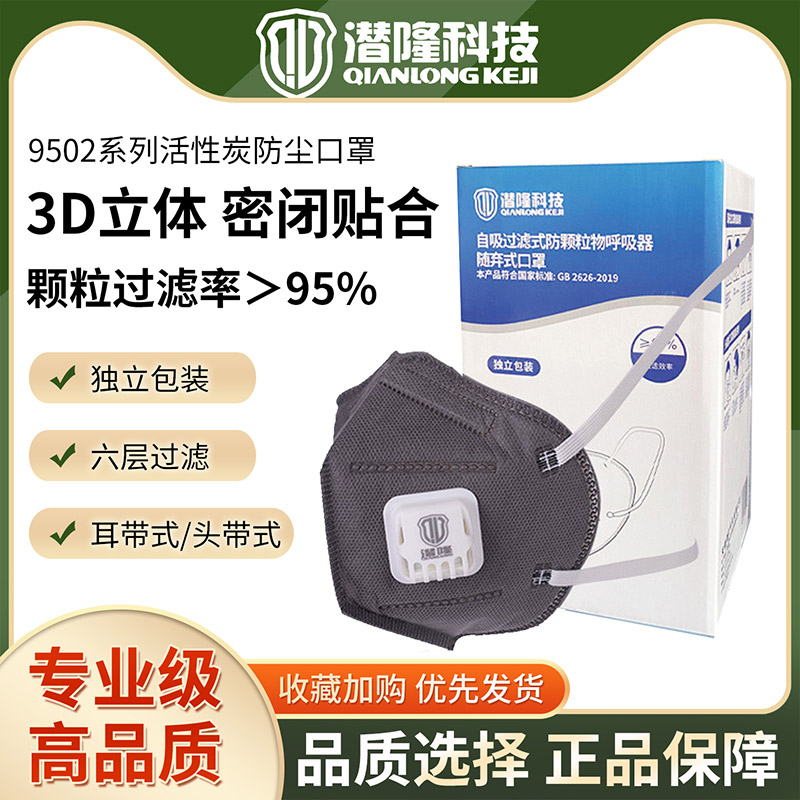 9502系列折疊防有機蒸汽異味及顆粒物口罩