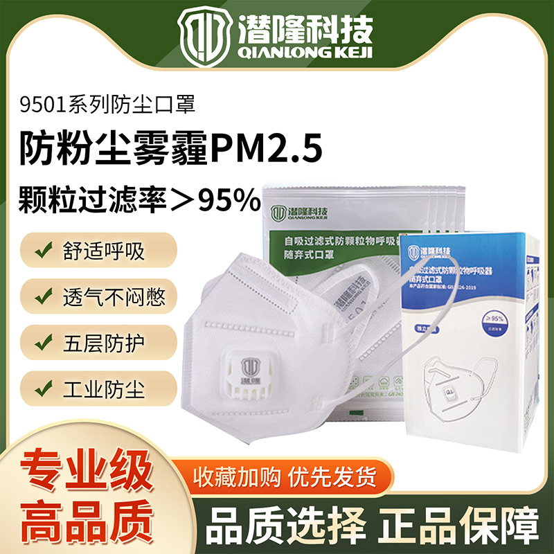 9501系列折疊防顆粒物口罩